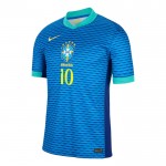 Günstige Fußballtrikots Brasilien Rodrygo 10 Auswärtstrikot 2024 Kurzarm